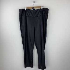 LOVE & LEGEND Black Faux Leather Pant NWT